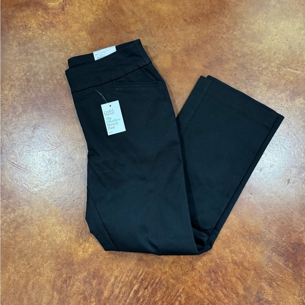 Croft & Barrow Black Boot Cut Pants